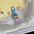 thumbnail image 1 of Lindo Anime dibujos animados figura de Metal llavero Loopy pareja Bagpack colgante llavero hombres mujeres coche llavero accesorios regalo de cumpleaños, 1 of 5