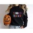 thumbnail image 2 of Women's Spooky Teacher Sweatshirt, Halloween Teacher Sweater, 2 of 4