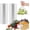 10"x14"-(2 Rolls), variant on Plastic Produce Bags for Food Storage, 1400 Bag - 12"x16" Clear Grocery Bag for Fruits, Vegetables, Bread,Meat,Continuous,Easy Tear Design - (4 Rolls,Total 1400 Bags)