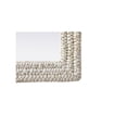 thumbnail image 4 of Elegant Decor Rectangle Cornhusk Mirror 27x36 in Linen White, 4 of 11