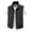Black, variant on TrendOFT Mens Cargo Vests Multi Pocket Thin Fishing Hiking Photography Casual Outdoor Outerwear Cargo Vest Black L