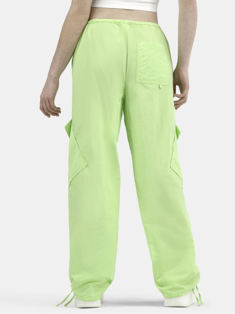 【DISCERNMENT】Light Weather Parachute Pants No Boundaries Parachute Pants, Women's - Walmart.com