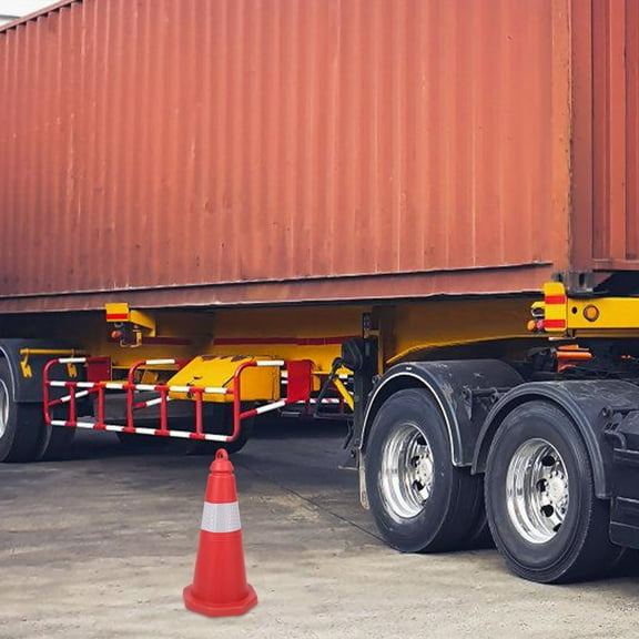 GAXIRE Reflective Traffic Cones Set of 1 Road Safety Cone and Visible for Traffic Control