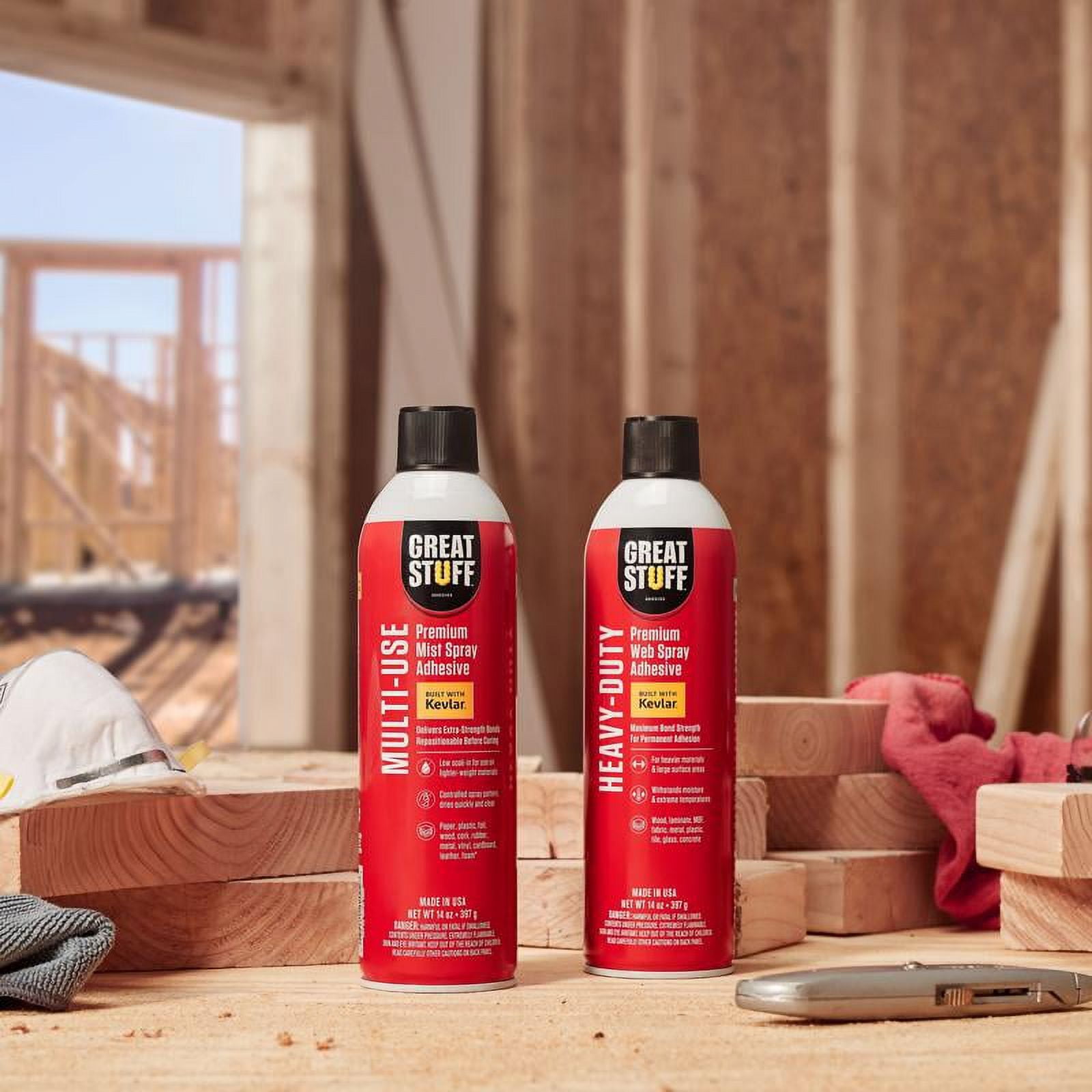 Great Stuff Professional Strength Automotive and Industrial Adhesive Liquid 14 oz