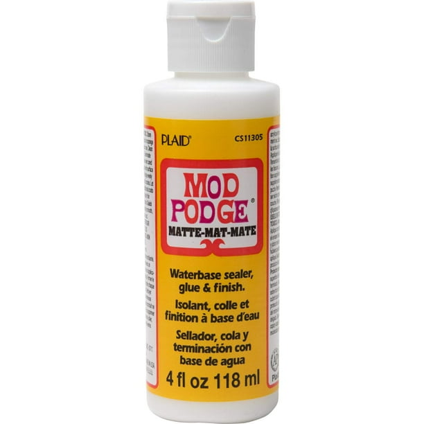 Sellador Mate a Base de Agua Mod Podge CS11305, Adhesivo 118 ml, Paquete de 24