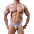 thumbnail image 1 of BJUTIR Men Soft Solid Color Leather ock Underwear Breathable Underwear, 1 of 9