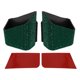 thumbnail image 1 of Estuche para Gafas de Sol de Coche Unique Bargains Soporte Universal para Gafas de Sol de Coche ABS, Piedras de Rhinestone Verde 3.35"x2.68" 1 Par, 1 of 7
