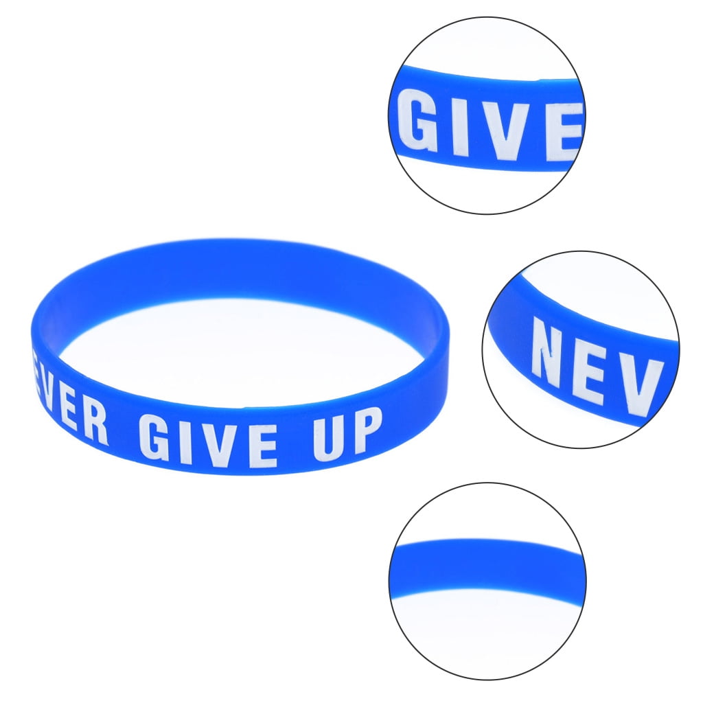 24 PCS Baseball Motivational Silicone Wristband for Kids - Personalized  Silicone Rubber Bracelets - …See more 24 PCS Baseball Motivational Silicone