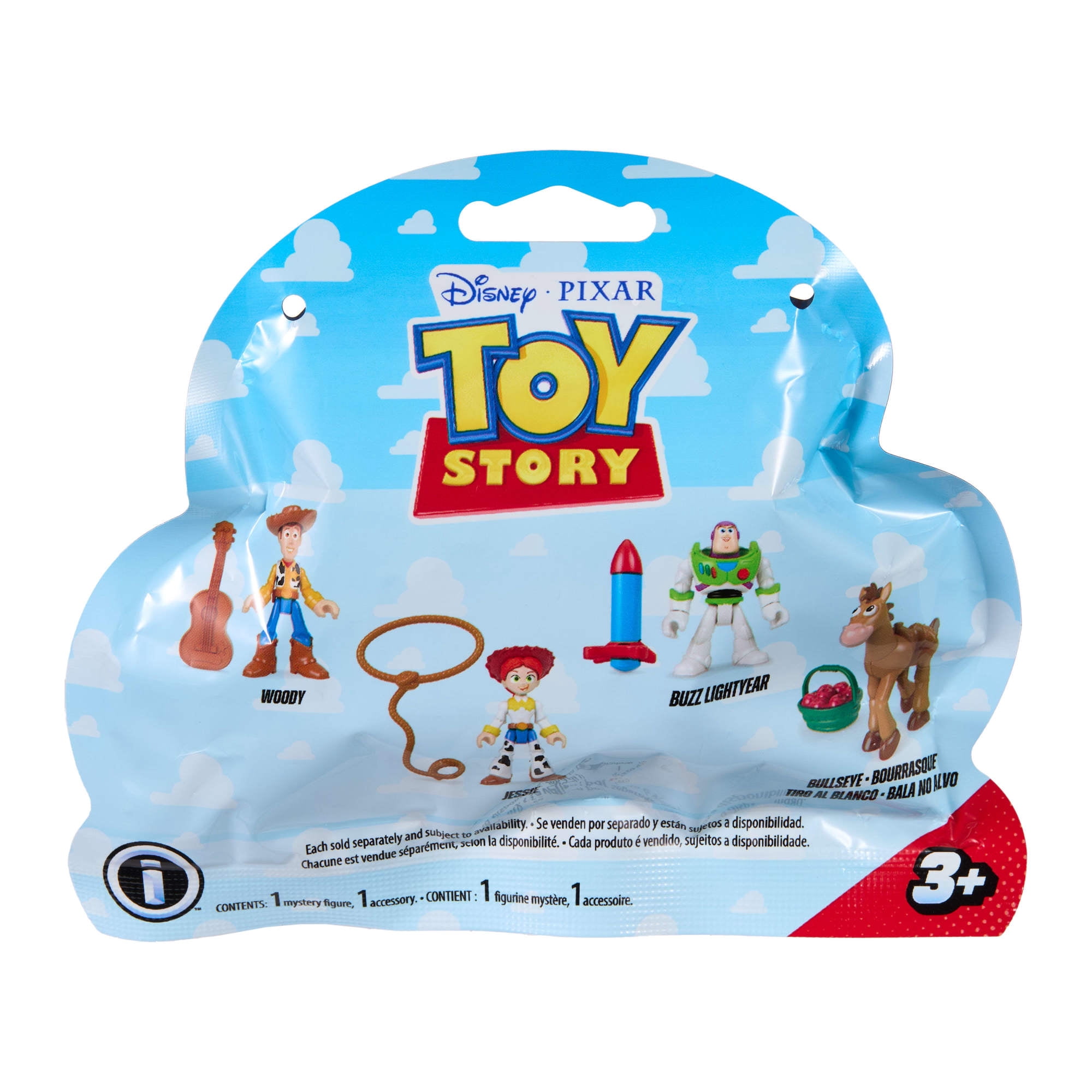 Imaginext Figure & Accessory Inspired by Disney and Pixar Toy Story Movies, 3-inch (Characters May Vary)