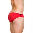 thumbnail image 4 of zeranth Adult Men Swimming Trunks Low Rise Solid Color Water Repellent Swim Briefs Swimwear Quick Drying Swimming Trunks Swim Shorts, 4 of 7