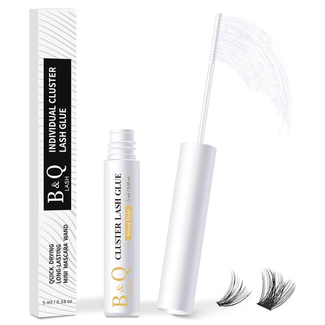 B&Qaugen Easy Fan Lashes D-0.07-9 mm Extensiones de pestañas con volumen 9-25 mm B&Qaugen Easy Fan Volume Lashes Pestañas de floración rápida Extensiones de pestañas que fluyen automáticamente (D-0.07