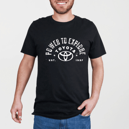 Toyota T-shirt-Power to Explore Off Road Adventures