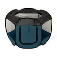 thumbnail image 3 of FurHaven Pet Products Mesh Open-Air Pet Playpen - Sailor Blue, Small, 3 of 10