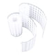 thumbnail image 4 of Cintas circulares de gancho y bucle de larga duración, fuertes y autoadhesivas, cintas adhesivas de puntos circulares pequeños, color blanco, 4 of 5