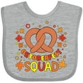 thumbnail image 3 of Inktastic Oktoberfest Squad Fall Leaves Pretzel Boys or Girls Baby Bib, 3 of 4