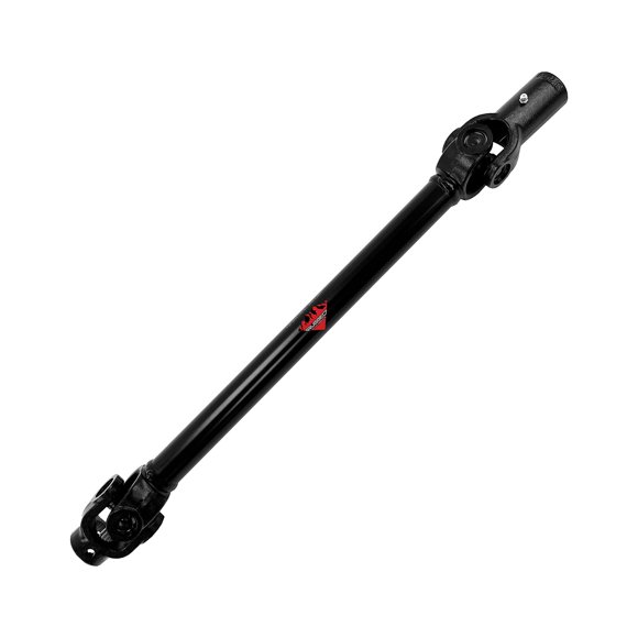 Rugged Arbre d'Hélice avant (2014-2020) Polaris RZR 1000/General 1000, Acier au Carbone Traité Thermiquement et Arbres Noirs Enduits de Poudre pour une Durabilité Extrême, Raccords Graissés U-Joints et Sans Vibrations