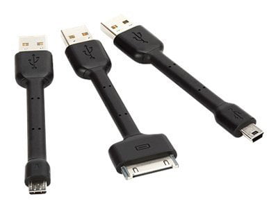 7 in - Black 7 in BoxWave MultiCharge MicroUSB Cable Cable Packard Bell Tablet Disney Edition Multiple Charging Cable Micro USB Cable for Packard Bell Tablet Disney Edition