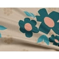 thumbnail image 4 of oneOone Rayon Light Brown Fabric Floral & Geometric Sewing Material Print Fabric By The Yard 56 Inch Wide, 4 of 5