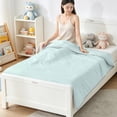 thumbnail image 4 of Cooling Comforter Twin Size, Cool Sleeping Skinfriendly Washable Summer Blanket for Night Sweats Hot Sleeper Green, 4 of 6