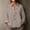 Coffee, variant on WRFWUL Womens Striped 3/4 Sleeve Shirts Dressy Casual Lapel Collar Button Down Blouses Summer Beach Vacation Tops