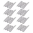 thumbnail image 1 of Cadenas de aluminio Ticfox 3.28 pies color plateado y negro 8 piezas, 1 of 14
