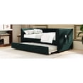 thumbnail image 7 of Twin Daybed With Trundle And Velvet For Stylish Upholstery, 7 of 7