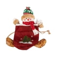thumbnail image 2 of Clearance Christmas Decoration! Christmas Clearance! Christmas Apples Bag Christmas Doll Gift Bag Drawstring Candy Bag Christmas Decoration, 2 of 6