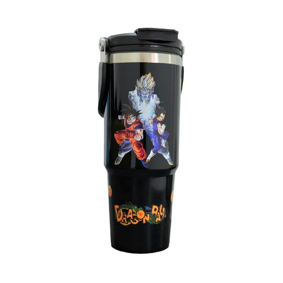 Termo Acero Inoxidable Dragon Ball Negro 887 ml