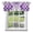 Purple, variant on Kitchen Cafe Valance Curtain for Small Windows,Abstract Red Gray Geometric Art Rod Pocket Short Valances,54x18in