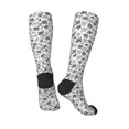 thumbnail image 4 of Balery Snake Printed Novelty Socks Men's Women's Crew Socks Sports Socks Knee High Socks Cotton Socks Quirky and Cool Socks, 4 of 9