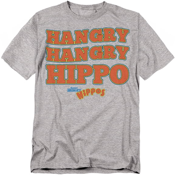 Hungry Hungry Hippos T-Shirt Hangry Unisex Graphic Tee For Men & Women