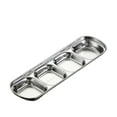 thumbnail image 2 of pvdgvd Stainless Steel Divided Dipping Dishes, 304 Food-Grade & Stackable, Multi-Compartment for Barbecue Sauces, Versatile Kitchen Tool, 2 of 7