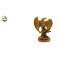 thumbnail image 1 of Estatua en miniatura de latón, escultura de mascota de té, figura decorativa del año 2024, bonita para dormitorio, hogar, oficina, estanterías, comedo, 1 of 8
