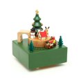thumbnail image 1 of Wooden Music Box with Moving Train Design, 1 of 2