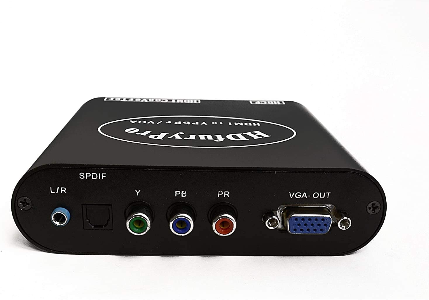 XD-450 - HDMI to YPbPr/VGA Converter Dual 2 HDMI Input to Analog Component Scaler Video 3.5 Audio Out for PC Laptop Xbox PS4 PS3 TV VHS VCR Camera DVD - image 2 of 2