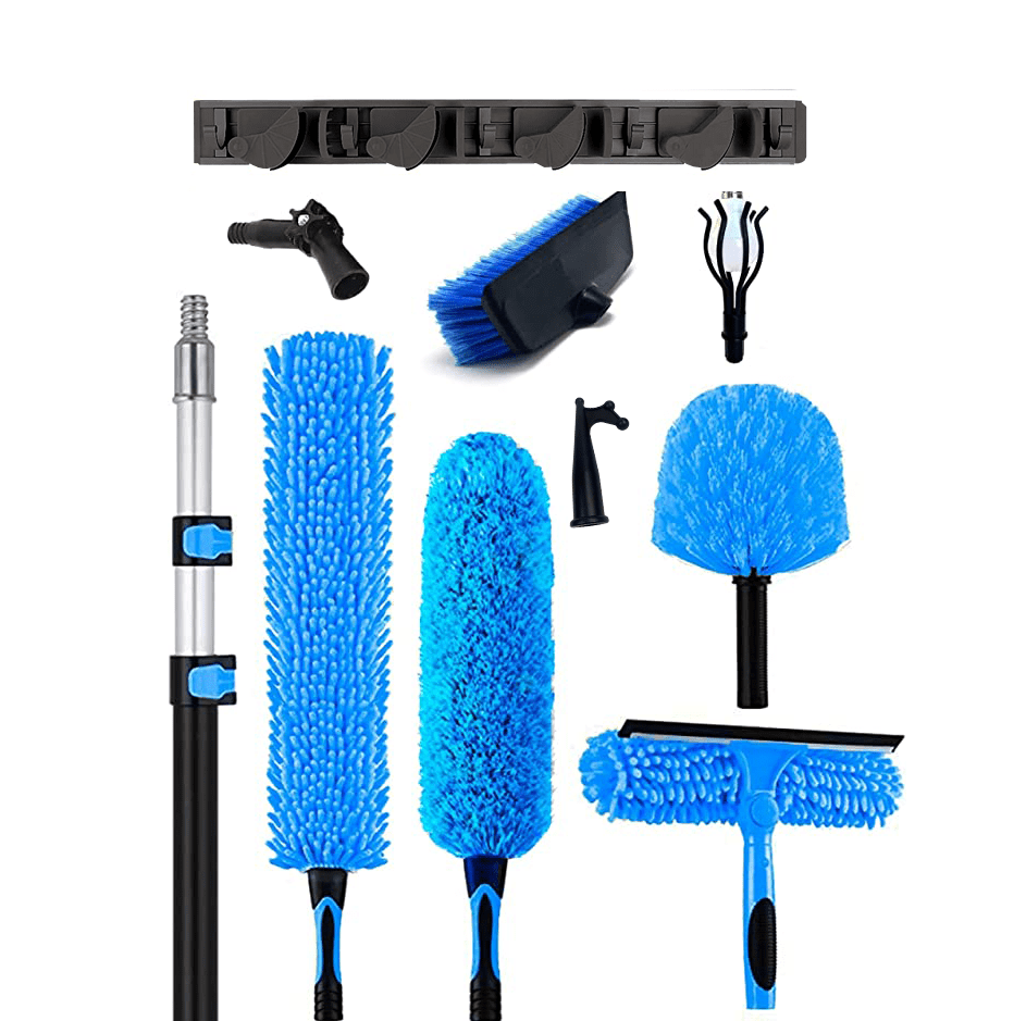 20 Foot High Reach Duster Kit with Extension Pole 514 ft Cleaning