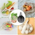 thumbnail image 2 of 2-Pack Reusable Mesh Grocery Bags, 100% Cotton String, Reusable Shopping Bags Long Handle Produce Bags, Fruit & Veggie Storage, 2 of 6
