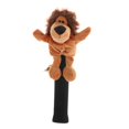 thumbnail image 3 of Animal Golf Wood Headcover Zulema protector manga protectora mujeres león caqui oscuro, 3 of 8