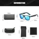 thumbnail image 2 of Gafas de sol polarizadas retro unisex para hombres y mujeres con caja, para actividades al aire libre como ciclismo, correr, conducir, pescar, 2 of 5