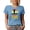 Baby Blue, variant on Best Dad by Par, Retro Swinging Golfer, Golfing Enthusiast Father's Day, White T-Shirt, Large