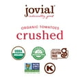 thumbnail image 5 of Jovial Crushed Tomatoes | Non-GMO Project Verified | USDA Certified Organic Tomatoes | No Additives | BPA-Free | No Added Sugar | No Salt Added | Recyclable Glass | Made in Italy | 18.3 oz (6 pack), 5 of 6