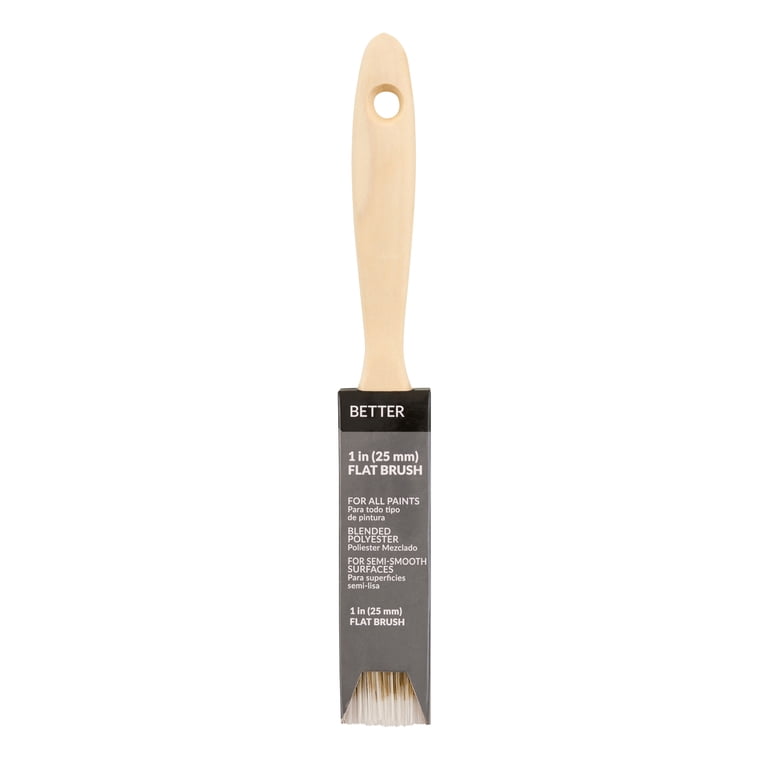 BETTER 1" Flat Blended Polyester Brush, 2-Pack photo 2