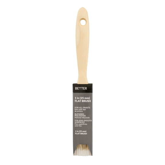 BETTER 1" Blended Polyester Flat Brush