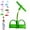#B, variant on Upper Belly Resistance Band Gentle Full Body Toning Exercise Band Gym Equipment Multi Function Tension Rope with Handles
