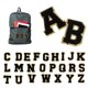 thumbnail image 3 of 26 parches de apliques con letras para coser o planchar, parches de reparación con purpurina del alfabeto, parches decorativos de chenilla, exquisitos parches bordados para ropa universitaria, sombrer, 3 of 10
