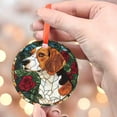 thumbnail image 4 of Beagle: Ornament Style Wall or Window Hanging, 2025, Holiday Decoration, Seasonal Keepsake Gift, Unique Collectible, Window Hanging, Home Decor 2025, Seasonal Holiday Decor,, 4 of 5