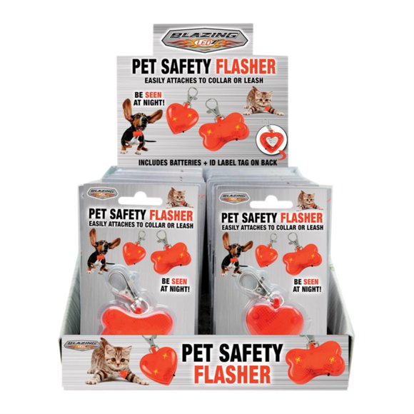 BLAZING LEDZ PET SAFETY FLASHER (Pack of 24)