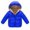 Blue, variant on Feancey Toddler Boys Fleece Jacket Baby Girls Winter Sherpa Lined Hooded Coats Kids Windproof Warm Down Coat Solid Casual Puffer Jackets Black 3 Years
