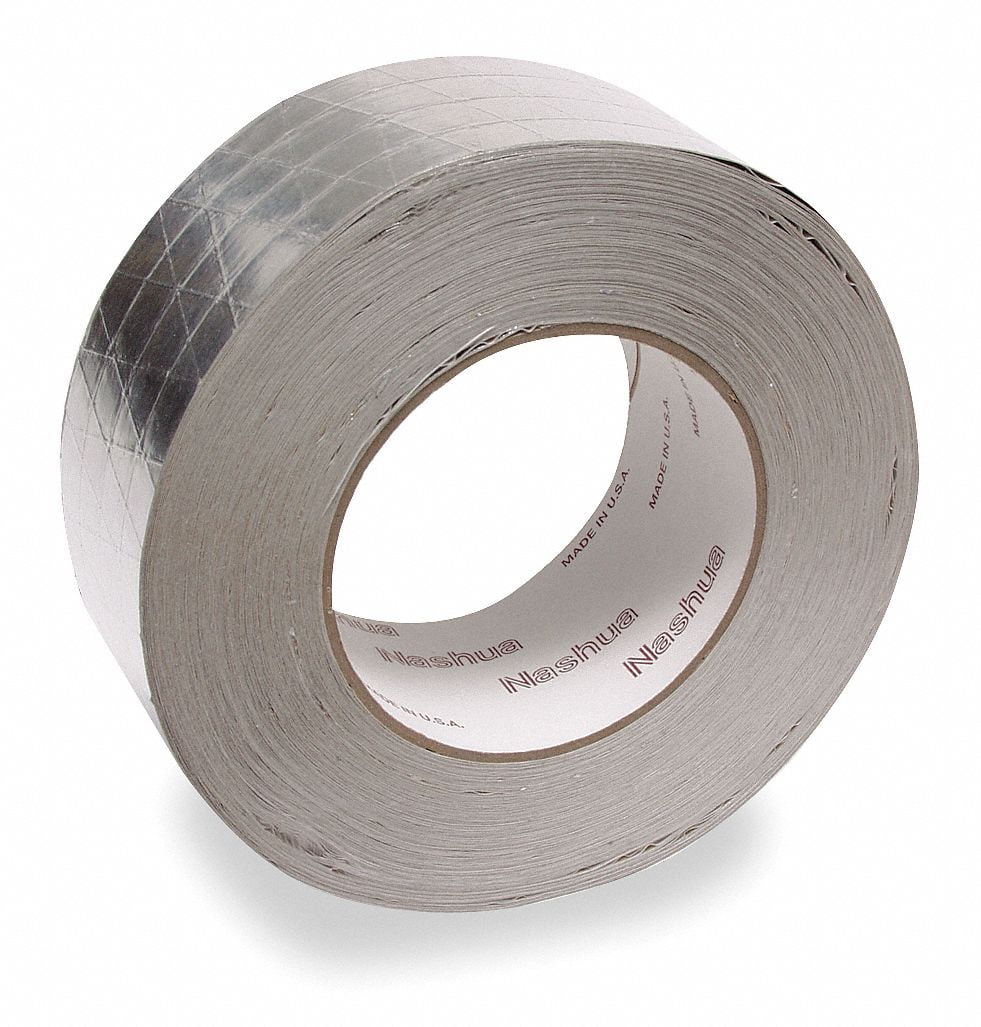 Nashua Foil Tape,1 7/8 in x 50 1/4 yd,Aluminum FSK