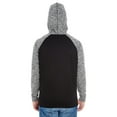 thumbnail image 3 of J America Adult Colorblock Cosmic Pullover Hood - JA8612, 3 of 4